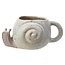 Stoneware Snail Shaped Mug