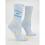 Blue Q This Is My Best Behavior Women's Crew Socks