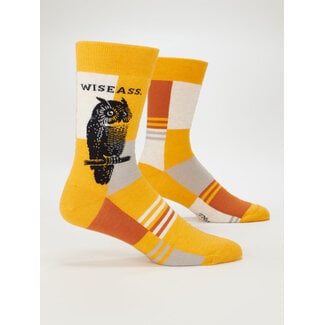 Blue Q Wiseass Men's Crew Socks