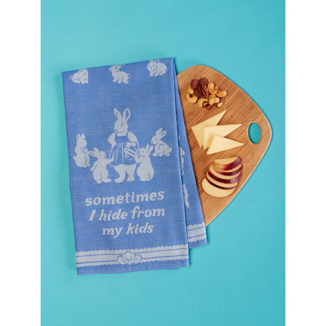 Blue Q Hide From My Kids Dish Towel
