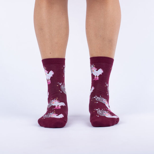 Sock it to me Women's Socks - Disco Chicken