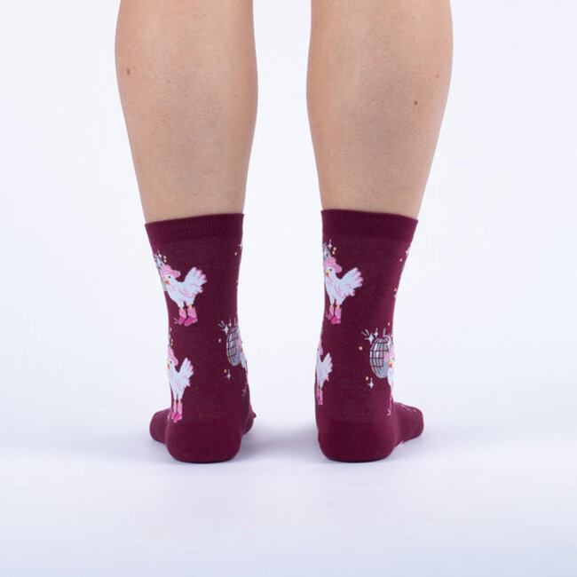 Sock it to me Women's Socks - Disco Chicken