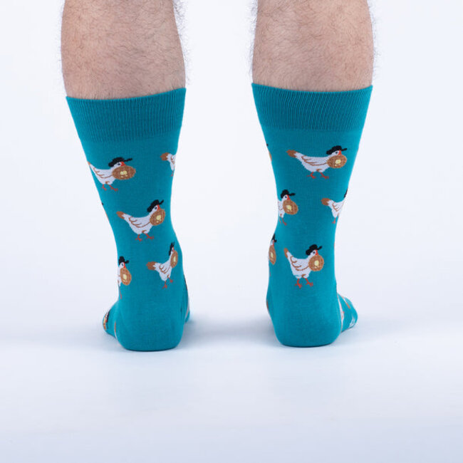 Sock it to me Men's Socks - Chicken + Waffles
