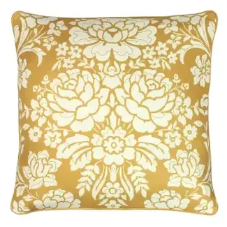 Melrose Floral Cushion Honey