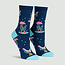 Sock it to me Ladies Crew Socks - Chicken Little