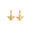 Fable England Bee Huggie Earrings