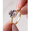 Fable England Pansy Pearl Ring