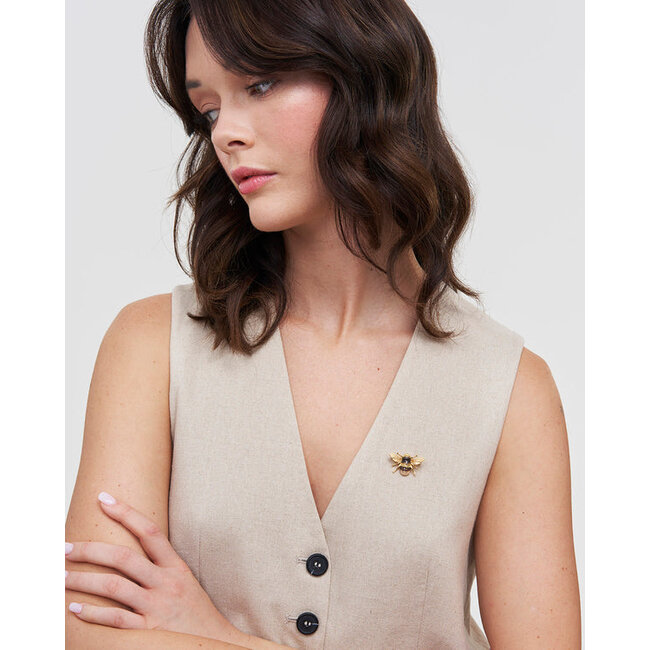 Fable England Bee Brooch