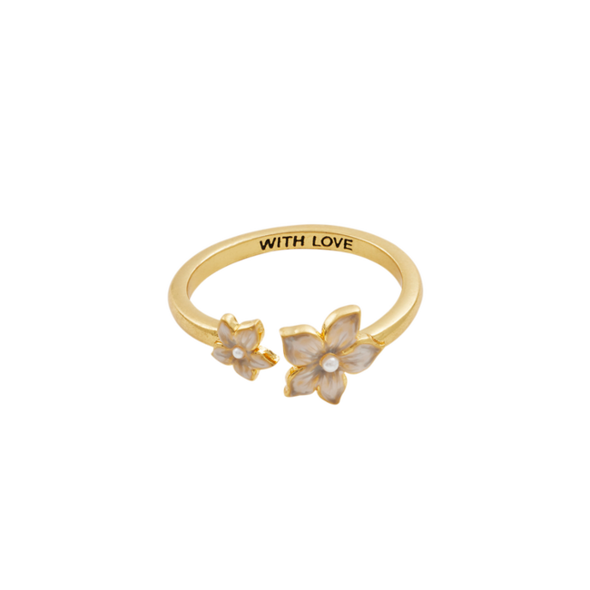 Fable England Jasmine Pearl Ring