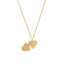 Fable England Floral Heart Gold Locket Necklace