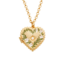 Fable England Gold Jasmine Heart Locket Necklace