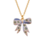 Fable England Bow Pendant Necklace