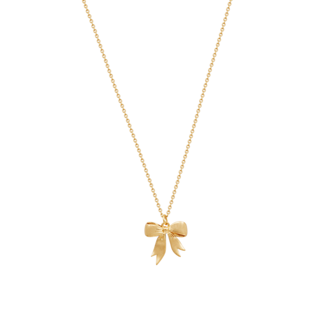 Fable England Bow Pendant Necklace