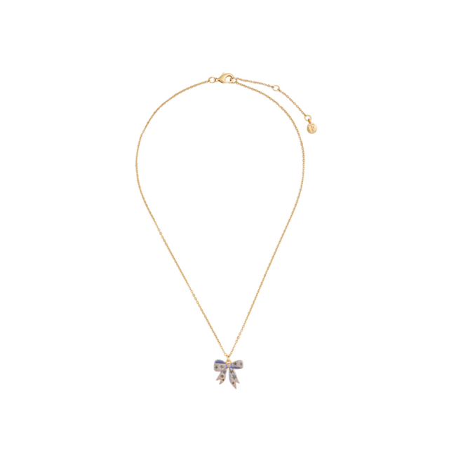 Fable England Bow Pendant Necklace
