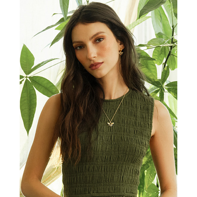 Fable England Bee Necklace