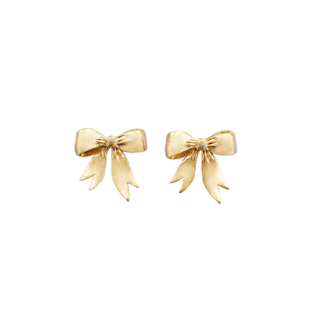 Fable England Bow Stud Earrings
