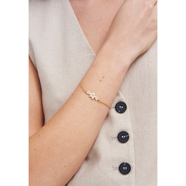 Fable England Jasmine Pearl Bracelet