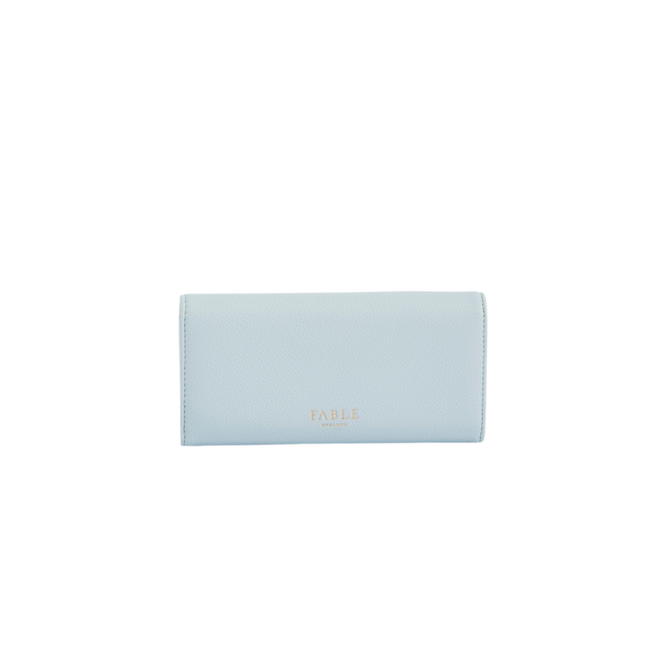 Fable England Bird Blue Embroidered Wallet