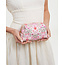 Fable England Floral Heart Pink Pouch