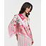 Fable England Penelope Pink Square Scarf