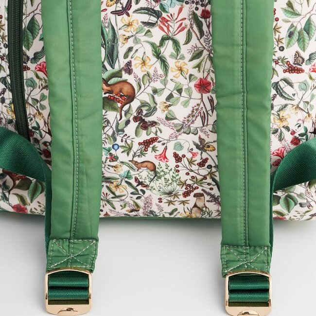 Fable England Garden Floral Cream Backpack