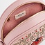 Fable England Ladybug Pink Embroidered Circle Bag
