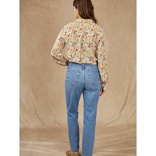 Multicolored Floral Print Shirt