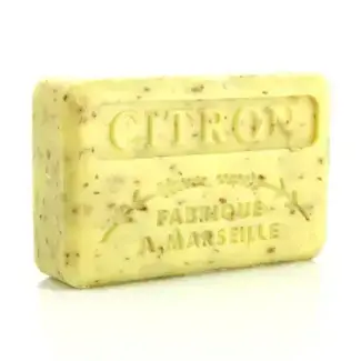 Au Savon de Marseille Crushed Lemon - French soap with organic shea butter 125g