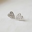 Heart Stud Earrings
