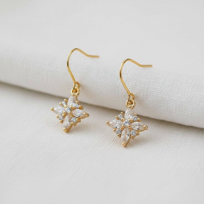 Star Drop Earrings