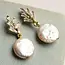 Silk Purse, Sow's Ear Art Deco Crystal Pearl Earrings