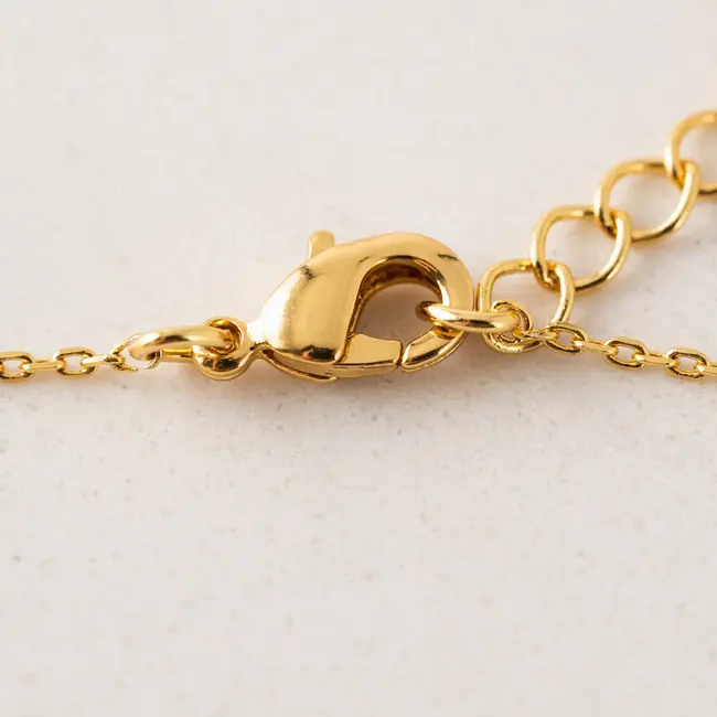 Lover’s Tempo Pride Riot Bar Necklace - Gold