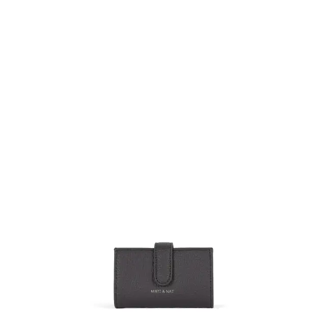 Matt & Nat Crepe Grain Coal Cardholder
