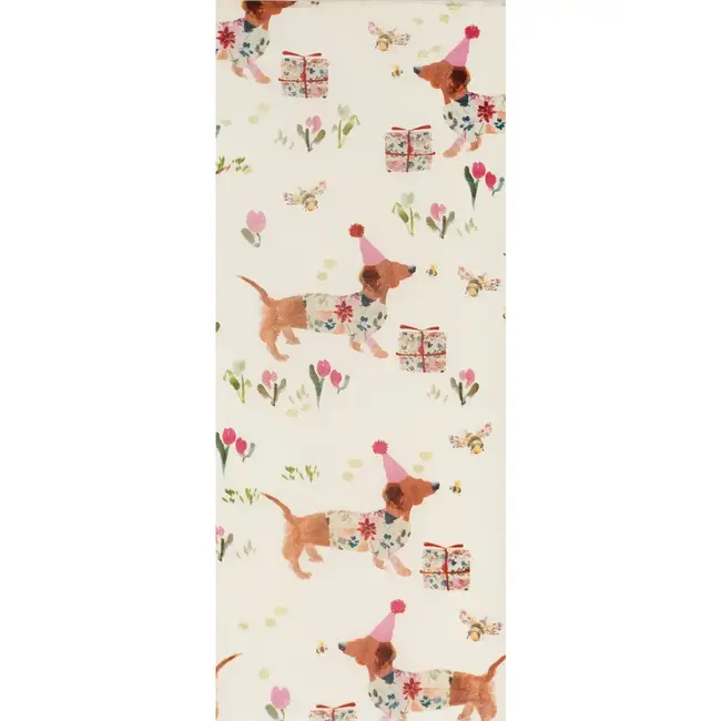 Tissue - Birthday Sausage - 4 sheets