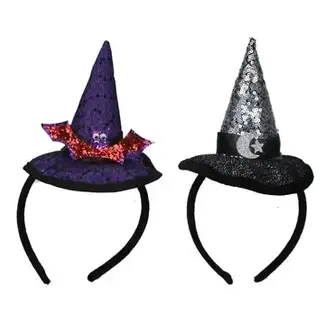 Gisela Graham Witch Hat Hairband (2 designs)