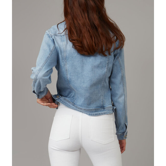 Lola jeans Gabriella - Stone Blue Skyline - Classic Denim Jacket