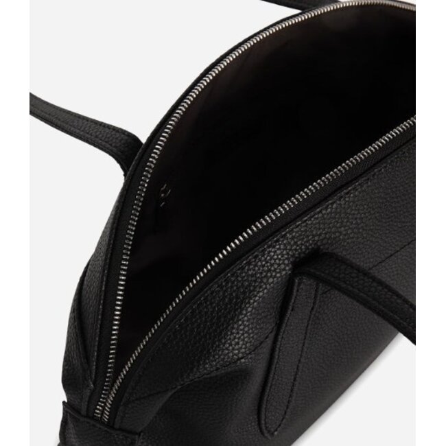 Matt & Nat Vania - Grain Tote Satchel Bag In Black