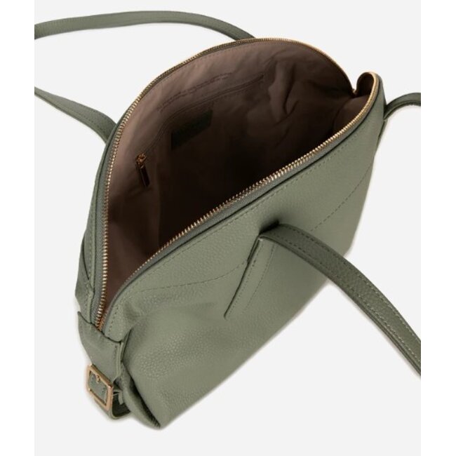 Matt & Nat Vania - Grain Tote Satchel Bag In Olivine