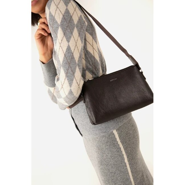 Matt & Nat Indie - Theme Crossbody Bag in Black