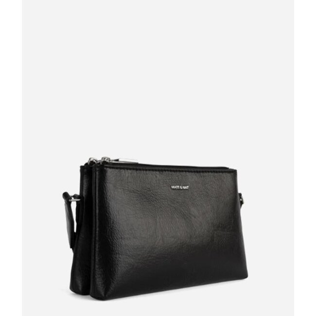 Matt & Nat Indie - Theme Crossbody Bag in Black