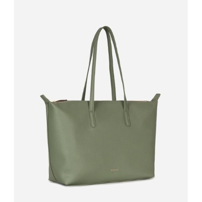 Matt & Nat Abbi - Grain Tote Bag In Olivine