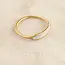 Dainty Mother of Pearl - Slim Stacker Ring