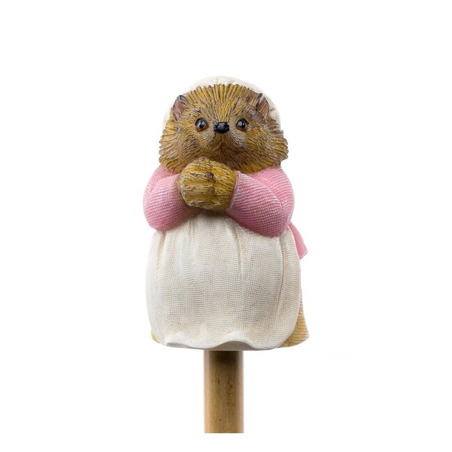 Mrs Tiggy-Winkle Cane/Stake Topper