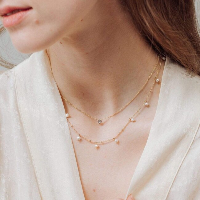Lover’s Tempo Solitaire Necklace
