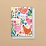 Stop The Clock Design Cards - Pack of 8 - Chicken & Flowers - Thank You