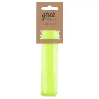 Ribbon Satin Edge 2M Neon Green
