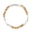 Scout Mini Metal Stacking Bracelet - Geometric Beads/Gold/Silver