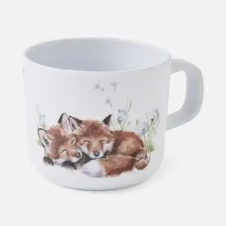 Wrendale Children's Handled Cup - 'LITTLE WREN' Foxes