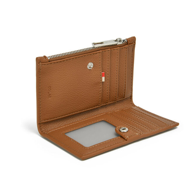 CoLab Dixon Mini Credit Card Wallet - Brown