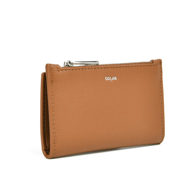 CoLab Dixon Mini Credit Card Wallet - Brown